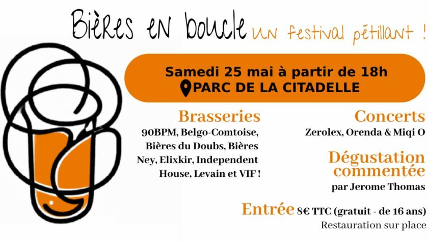 Festival bières en boucle besançon