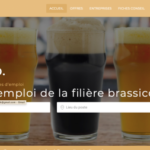 Page d'accueil du site brewjob.fr