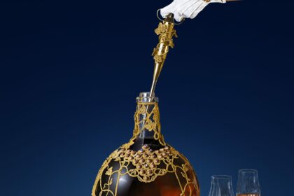 Bouteille exclusive de cognac de la maison Martell