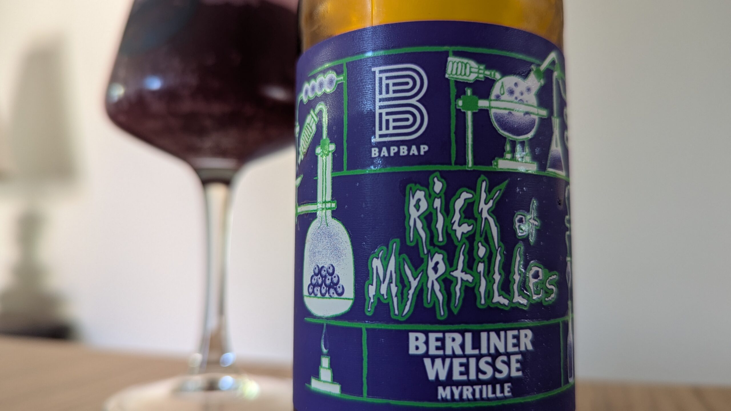 Rick & Myrtille, du fruit pour l’été avec la brasserie Bap Bap