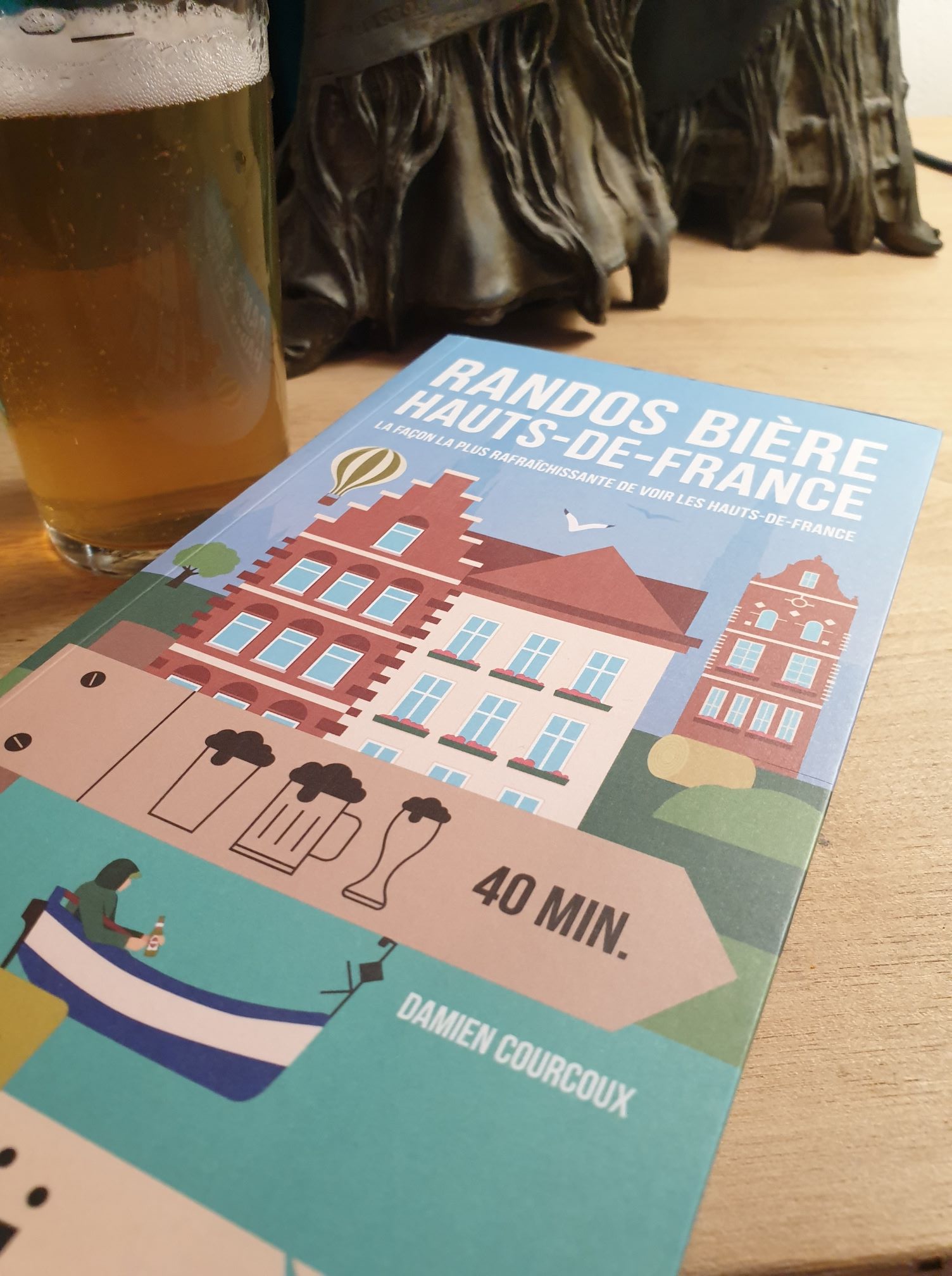 Paysages et bières dans le nord avec le guide « Randos bière Hauts-de-France »
