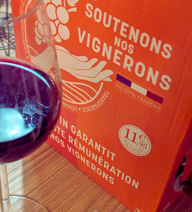 « Soutenons nos vignerons »: des BIB solidaires