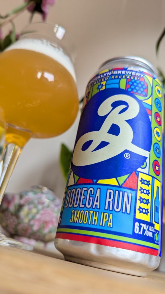 Bodega run Brooklyn brewery Smooth IPA
