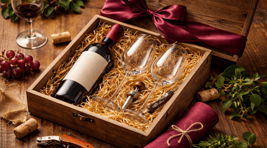 coffret vin noel cadeau