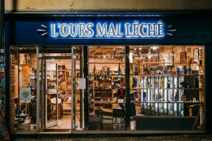 Cave de l'ours mal leché à Strasbourg