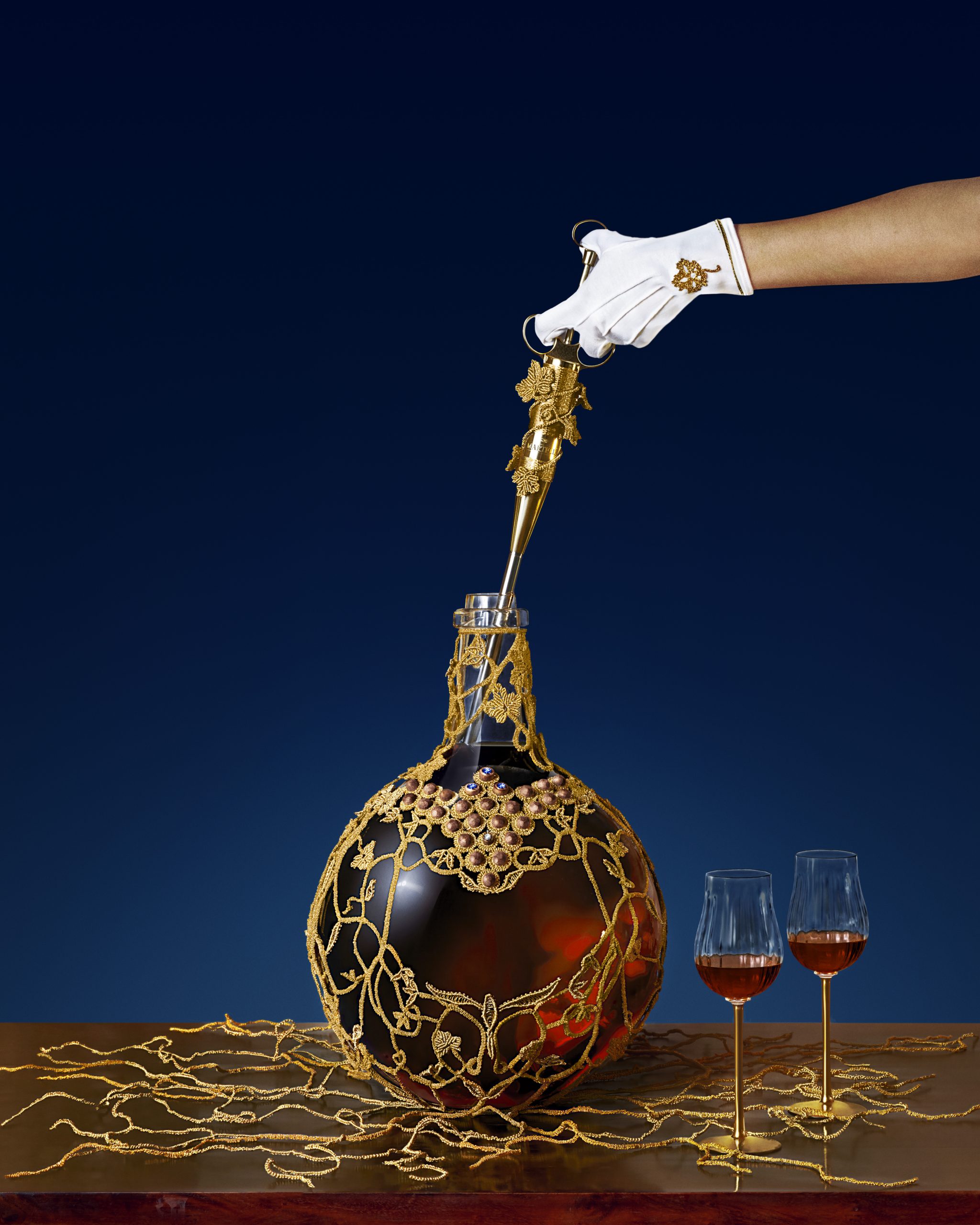 Un cognac de chez Martell dans une bouteille d’exception